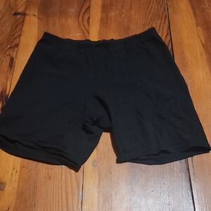 Black Biker Shorts